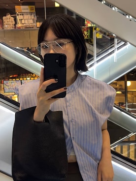 「アイテム（メガネ）」を使った、ｎａｒｕｍｉさん（レディース・163cm・20代）の夏コーディネート