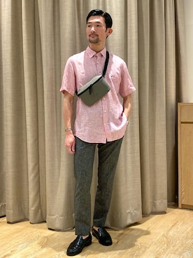 ueta.sさん（メンズ・166cm）の夏コーディネート