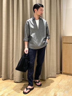 ueta.sさん（メンズ・166cm）の春コーディネート