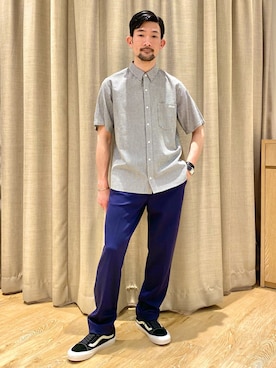 ueta.sさん（メンズ・166cm）の春コーディネート