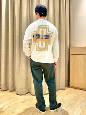 ueta.sさん（メンズ・166cm）の春コーディネート