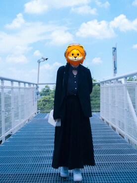 「NET（ネット）のアイテム（バッグ）」を使った、intrue99さん（レディース・160cm）の冬コーディネート