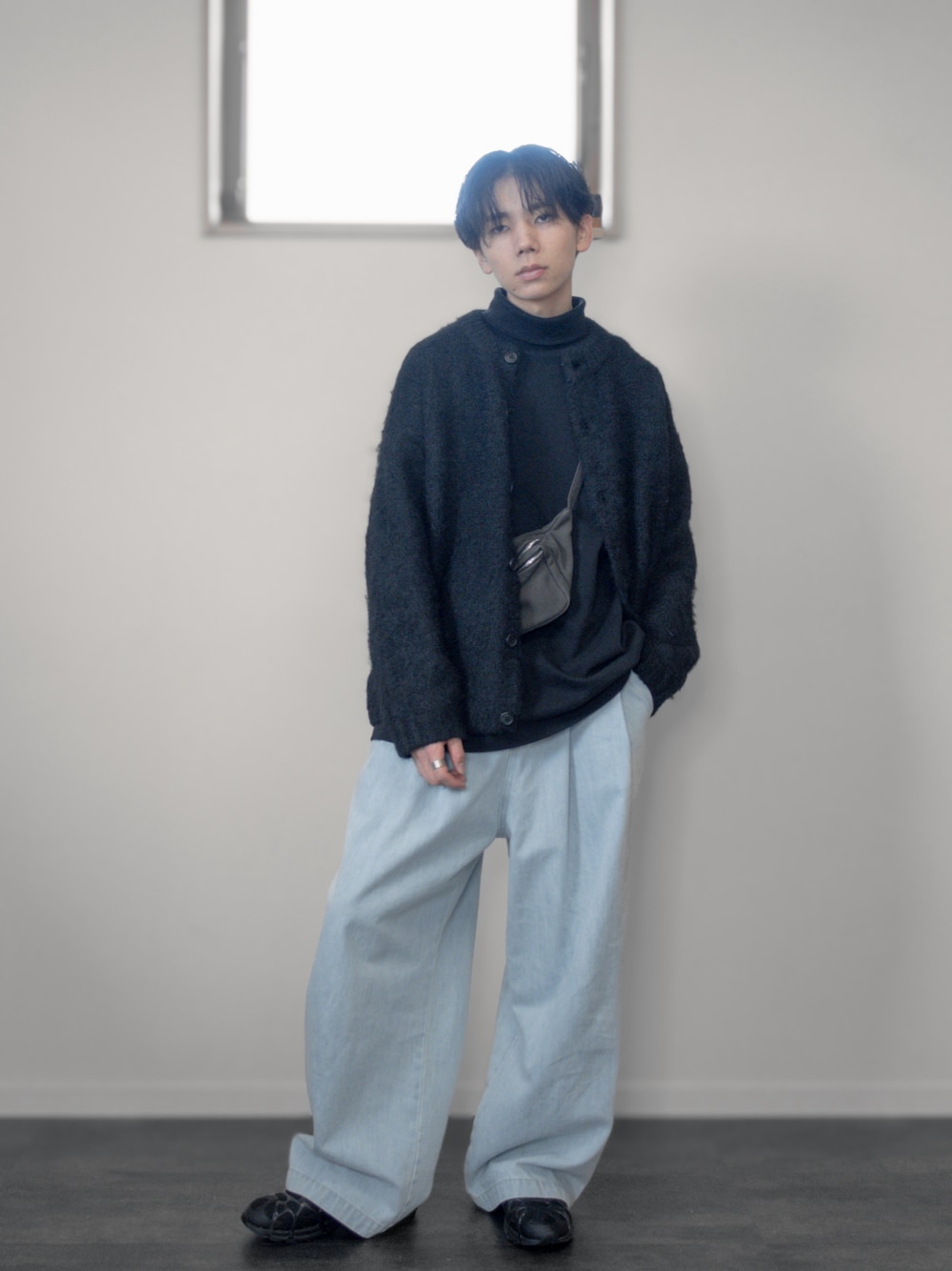 美品 remer wool blend shaggy over cardigan 美品 remer wool blend shaggy over cardigan 2025年最新Shaggy over