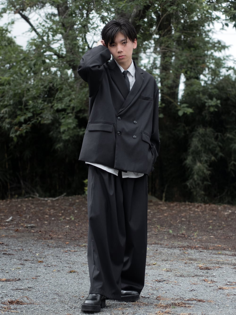 ジャケット・アウター remer loose standard tailored jacket remer loose standard tailored jacket