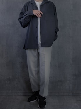 「ジーユー」｜みなりん(Minari)さん（メンズ・170cm）の春コーディネート