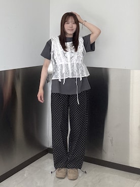 KANAさん（レディース・156cm）の夏コーディネート