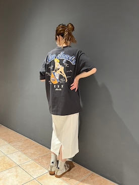 「ファッションの力を信じよう」｜「アイテム（レッグウェア）」を使った、Nagasakiさん（レディース・164cm）の春コーディネート