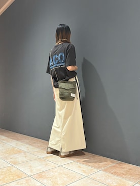 CROSSOVER》DENIM POCKET T-SHIRT / クロスオーバー デニム