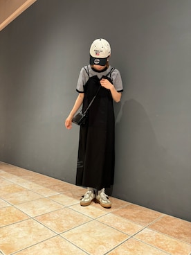 「AVIREX（アヴィレックス）のアイテム（ワンピース/ドレス）」を使った、Nagasakiさん（レディース・164cm）の夏コーディネート