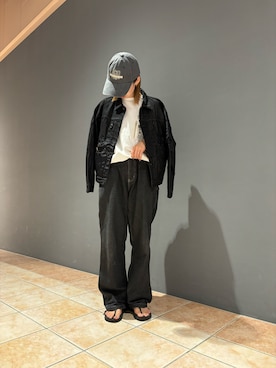 CROSSOVER》DENIM POCKET T-SHIRT / クロスオーバー デニム