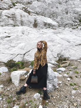 未悠さん（レディース・165cm）の春コーディネート