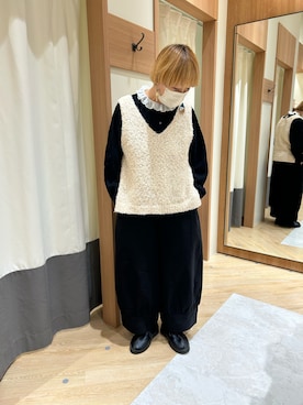 「金髪ショート」｜chi211030さん（レディース・165cm）の秋コーディネート