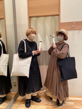 「サマンサ モスモス(Samansa Mos2)」｜「アイテム（財布/小物）」を使った、chi211030さん（レディース・165cm）の春コーディネート