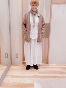 「ヘアーバンド」｜chi211030さん（レディース・165cm）の冬コーディネート