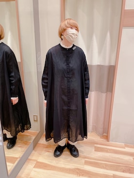 「ボイルワンピース」｜chi211030さん（レディース・165cm）の春コーディネート