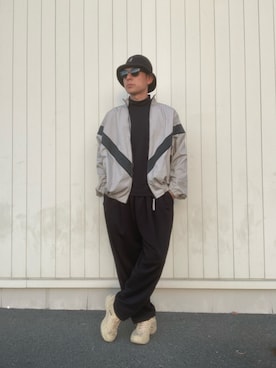 「ARMY TWILL（アーミーツイル）のアイテム（ブルゾン）」を使った、liu1945さん（メンズ・174cm）の秋コーディネート