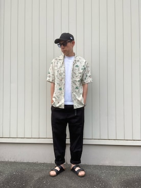 「ARMY TWILL（アーミーツイル）のアイテム（パンツ）」を使った、liu1945さん（メンズ・174cm）の夏コーディネート