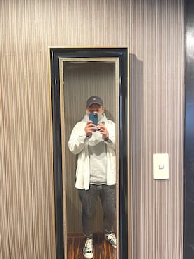 「URBAN RESEARCH（アーバンリサーチ）のアイテム（キャップ）」を使った、haya10さん（メンズ・173cm）の春コーディネート