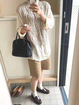 「mel（メル）のアイテム」を使った、7519_hlさん（レディース・160cm）の夏コーディネート