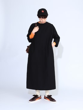 「Gregory」｜「アイテム（キャップ）」を使った、キヨさん（レディース・175cm）の夏コーディネート
