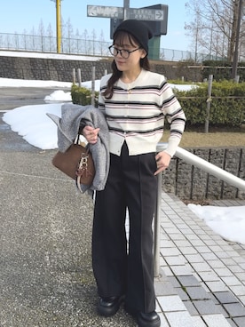 「ビーニー」｜chicchimoさん（レディース・152cm）の春コーディネート