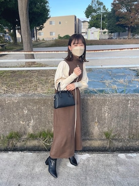 「ODETTE E ODILE（オデットエオディール）のアイテム」を使った、chicchimoさん（骨格ナチュラル・レディース・152cm）の秋コーディネート
