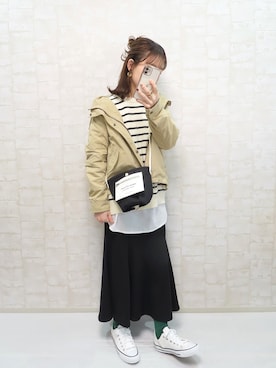 「URBAN RESEARCH Sonny Label（アーバンリサーチサニーレーベル）のアイテム（ジャケット/アウター）」を使った、chicchimoさん（レディース・152cm）の冬コーディネート
