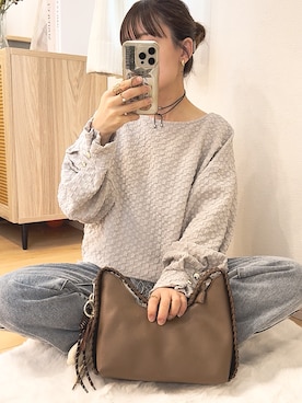 「GRL（グレイル）のアイテム」を使った、chicchimoさん（レディース・152cm）の夏コーディネート