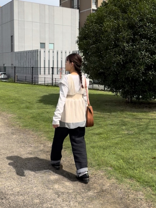 Lさま専用　新品ワンハンドルMサイズ　ダークブラウン　足付き　ショルダーカスタム VitaFelice（ヴィータフェリーチェ） ショルダーバッグ レディース 斜