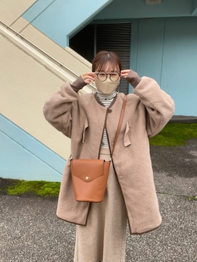 「OLIVE des OLIVE（オリーブデオリーブ）のアイテム」を使った、chicchimoさん（骨格ナチュラル・レディース・152cm）の秋コーディネート