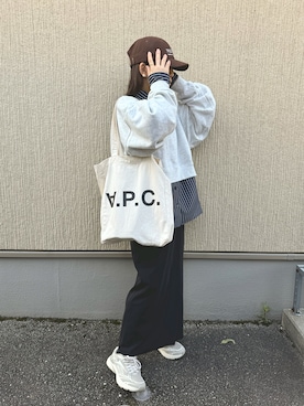 「Aunt Marie's（アントマリーズ）のアイテム」を使った、chicchimoさん（レディース・152cm）の春コーディネート