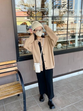 「JUNOAH（ジュノア）のアイテム」を使った、chicchimoさん（骨格ナチュラル・レディース・152cm）の秋コーディネート