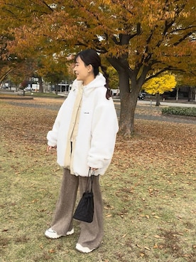 「Java（ジャバ）のアイテム」を使った、chicchimoさん（レディース・152cm）の冬コーディネート