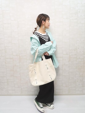 「RETRO GIRL（レトロガール）のアイテム」を使った、chicchimoさん（レディース・152cm）の春コーディネート