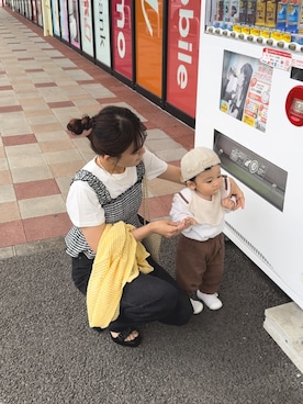 「アイテム（アクセサリー、ホワイト系）」を使った、chicchimoさん（レディース・152cm）の夏コーディネート