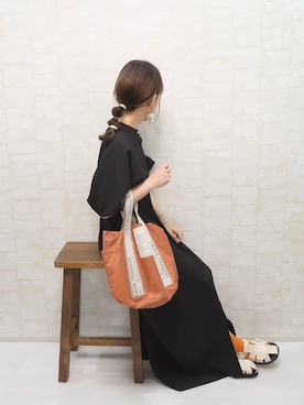 「TONE SELECT GOODS（トーンセレクトグッズ）のアイテム」を使った、chicchimoさん（レディース・152cm）の夏コーディネート