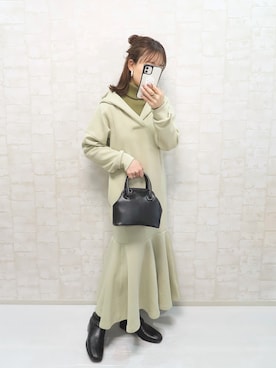 chicchimoさん（レディース・152cm）の冬コーディネート