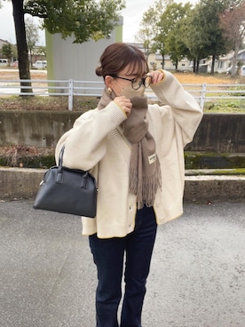 「classicalelf（クラシカルエルフ）のアイテム」を使った、chicchimoさん（骨格ナチュラル・レディース・152cm）の冬コーディネート