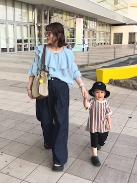 「classicalelf（クラシカルエルフ）のアイテム」を使った、chicchimoさん（レディース・152cm）の秋コーディネート