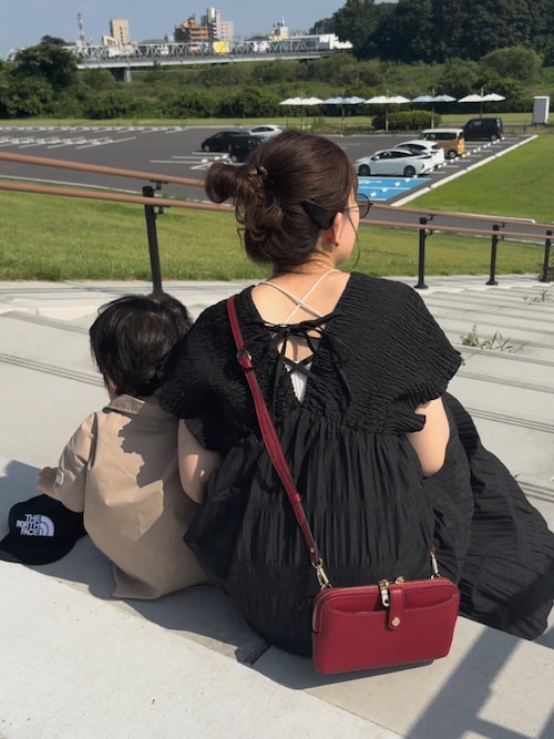 セール】【mily bilet】さらりと着映えて、微光沢がそっと華やぐ