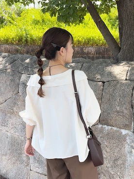 「アイテム（ブレスレット）」を使った、chicchimoさん（レディース・152cm）の秋コーディネート
