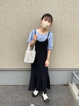 chicchimoさん（レディース・152cm）の夏コーディネート