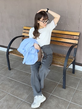「Reebok(リーボック)のアイテム」を使った、chicchimoさん(レディース・152cm)の夏コーディネート