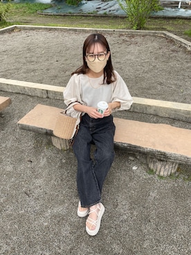 「URBAN RESEARCH Sonny Label（アーバンリサーチサニーレーベル）のアイテム」を使った、chicchimoさん（骨格ナチュラル・レディース・152cm）の春コーディネート
