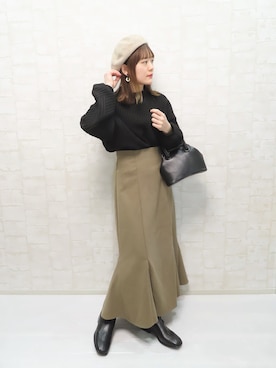 chicchimoさん（レディース・152cm）の冬コーディネート