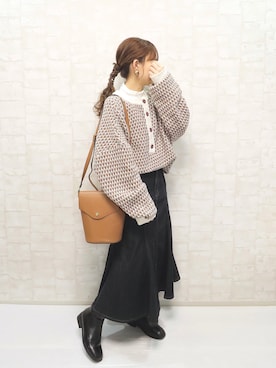 「Legato Largo（レガートラルゴ）のアイテム」を使った、chicchimoさん（レディース・152cm）の秋コーディネート