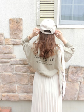 「PUAL CE CIN（ピュアルセシン）のアイテム」を使った、chicchimoさん（レディース・152cm）の夏コーディネート