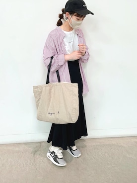「frames RAY CASSIN（フレームスレイカズン）のアイテム」を使った、chicchimoさん（レディース・152cm）の春コーディネート
