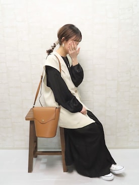 「Legato Largo（レガートラルゴ）のアイテム」を使った、chicchimoさん（レディース・152cm）の春コーディネート