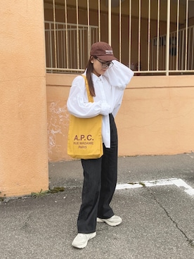 「Reebok（リーボック）のアイテム」を使った、chicchimoさん（レディース・152cm）の春コーディネート